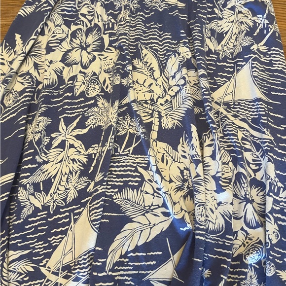 Tommy Bahama women’s skirt, size medium blue and cream - Picture 2 of 7
